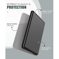 Moko étui compatible avec 7" kindle paperblanc (12th generation-2024) and kindle colorsoft signature edition 2024, etui léger av
