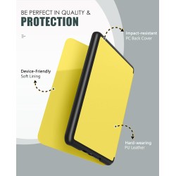 Moko étui compatible avec 7" kindle paperblanc (12th generation-2024) and kindle colorsoft signature edition 2024, etui léger av