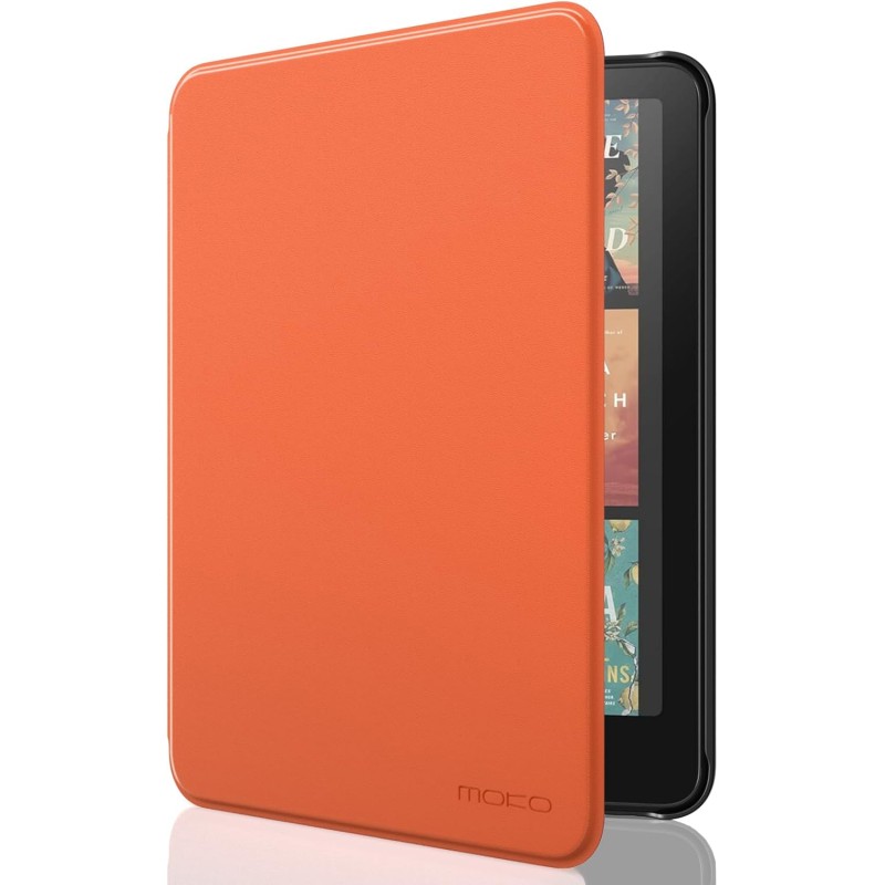Moko étui compatible avec 7" kindle paperblanc (12th generation-2024) and kindle colorsoft signature edition 2024, etui léger av