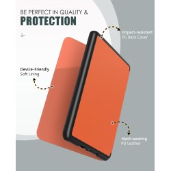 Moko étui compatible avec 7" kindle paperblanc (12th generation-2024) and kindle colorsoft signature edition 2024, etui léger av