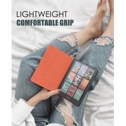 Moko étui compatible avec 7" kindle paperblanc (12th generation-2024) and kindle colorsoft signature edition 2024, etui léger av