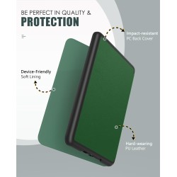Moko étui compatible avec 7" kindle paperblanc (12e génération-2024) and kindle colorsoft signature edition 2024, etui léger ave