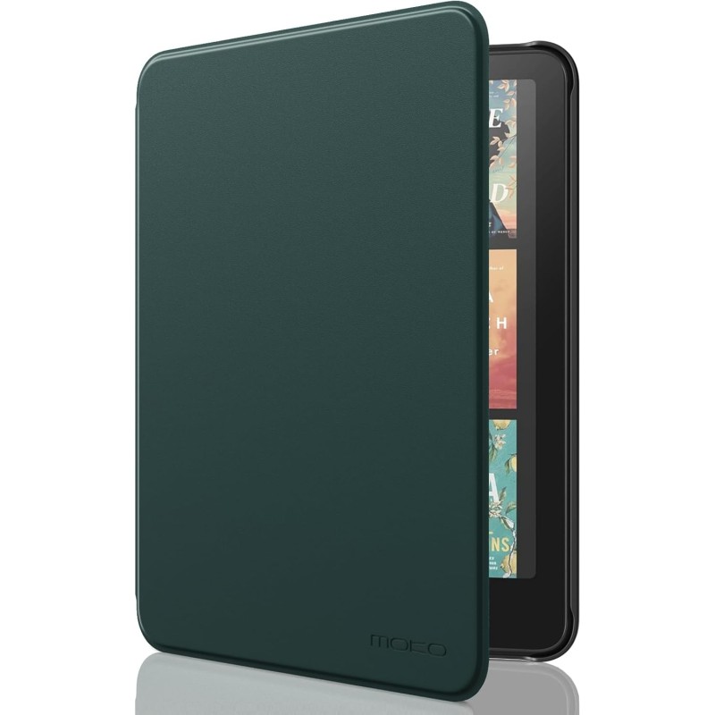 Moko étui compatible avec 7" kindle paperblanc (12th generation-2024) and kindle colorsoft signature edition 2024, etui léger av
