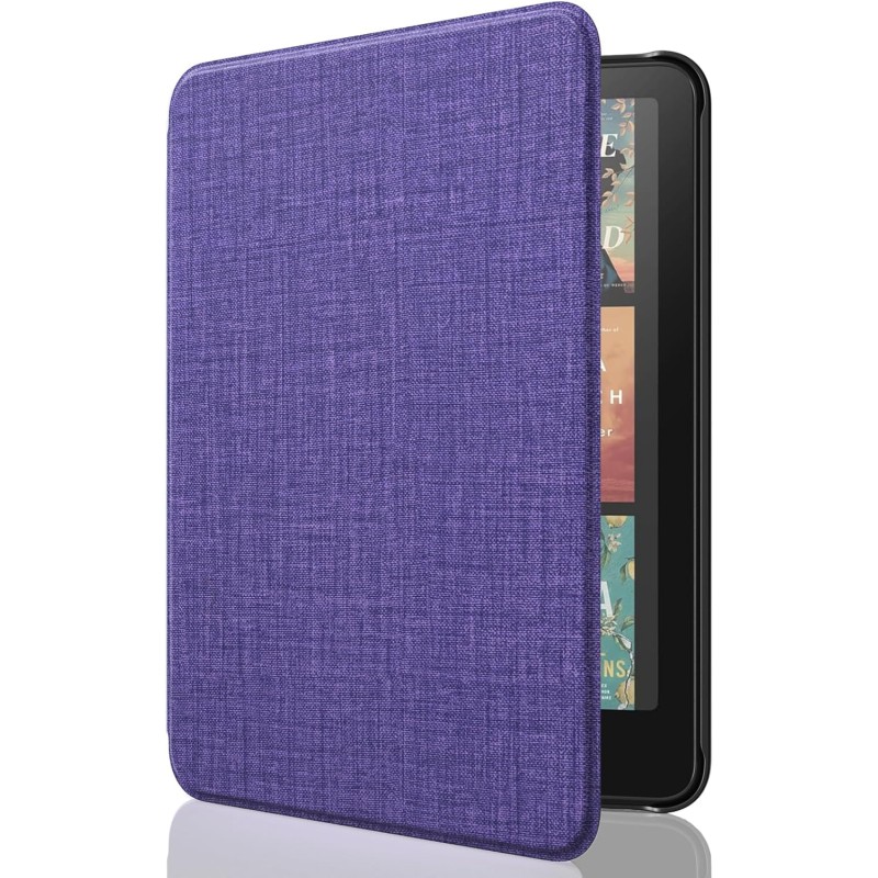 Moko étui compatible avec 7" kindle paperblanc (12th generation-2024) and kindle colorsoft signature edition 2024, etui léger av
