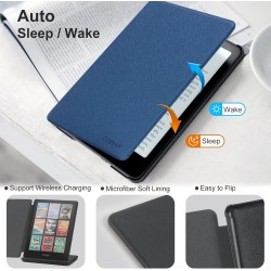 Cobak étui magnétique pour kindle paperblanc 12e génération 2024 (7") et kindle colorsoft - compatible avec iphone magsafe, char