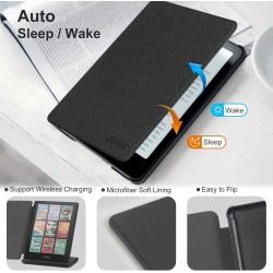 Cobak étui magnétique pour kindle paperblanc 12e génération 2024 (7") et kindle colorsoft - compatible avec iphone magsafe, char