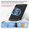 Cobak étui magnétique pour kindle paperblanc 12e génération 2024 (7") et kindle colorsoft - compatible avec iphone magsafe, char