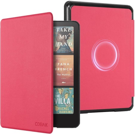 Cobak étui magnétique pour kindle paperblanc 12e génération 2024 (7") et kindle colorsoft - compatible avec iphone magsafe, char