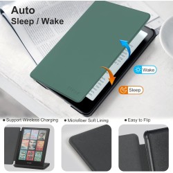 Cobak étui magnétique pour kindle paperblanc 12e génération 2024 (7") et kindle colorsoft - compatible avec iphone magsafe, char