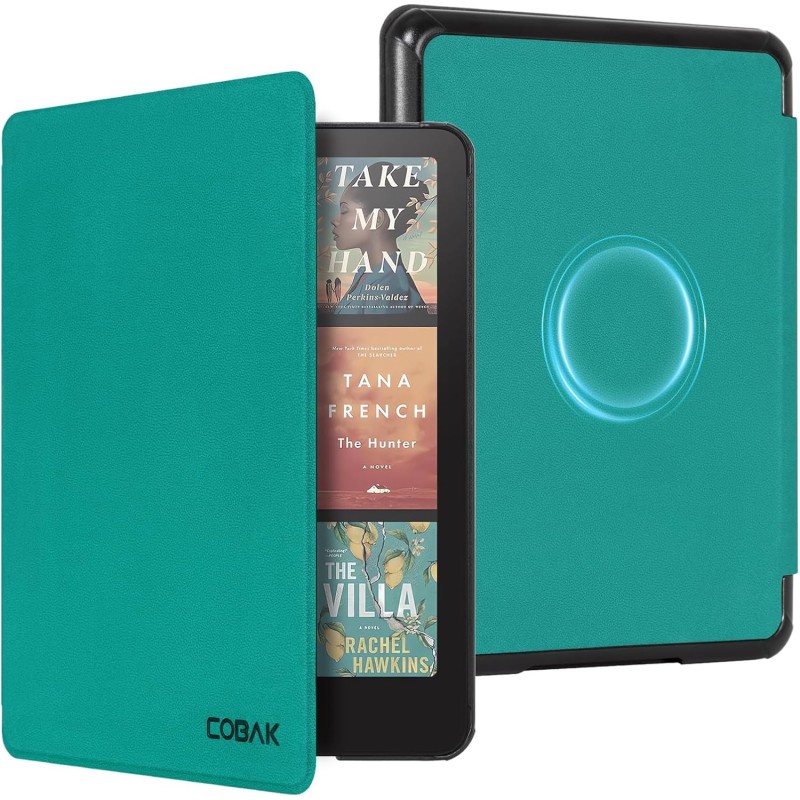 Cobak étui magnétique pour kindle paperblanc 12e génération 2024 (7") et kindle colorsoft - compatible avec iphone magsafe, char