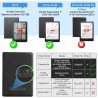 Cobak étui magnétique pour kindle paperblanc 12e génération 2024 (7") et kindle colorsoft - compatible avec iphone magsafe, char
