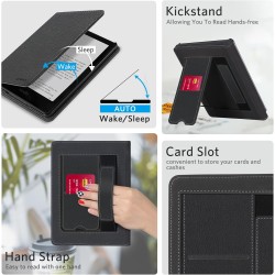 Cobak étui magnétique pour kindle paperblanc 12ème génération 2024 7" et kindle colorsoft - compatible avec iphone magsafe, pour