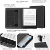 Cobak étui magnétique pour kindle paperblanc 12ème génération 2024 7" et kindle colorsoft - compatible avec iphone magsafe, pour