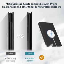 Cobak étui magnétique pour kindle paperblanc 12ème génération 2024 7" et kindle colorsoft - compatible avec iphone magsafe, pour