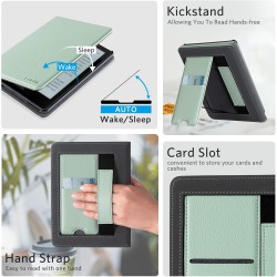 Cobak étui pour 7" kindle paperblanc 2024 (12e génération) et kindle colorsoft signature edition, coque fine et léger, housse ré