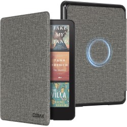 Cobak étui magnétique pour kindle paperblanc 12e génération 2024 (7") et kindle colorsoft - compatible avec iphone magsafe, char