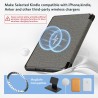 Cobak étui magnétique pour kindle paperblanc 12e génération 2024 (7") et kindle colorsoft - compatible avec iphone magsafe, char