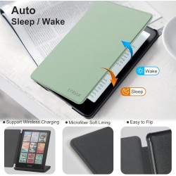 Cobak étui magnétique pour kindle paperblanc 12e génération 2024 (7") et kindle colorsoft - compatible avec iphone magsafe, char