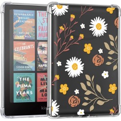 Cobak étui pour 7" kindle paperblanc 2024 (12e génération) et kindle colorsoft & hanvon avec dragonne, durable, lecture conforta