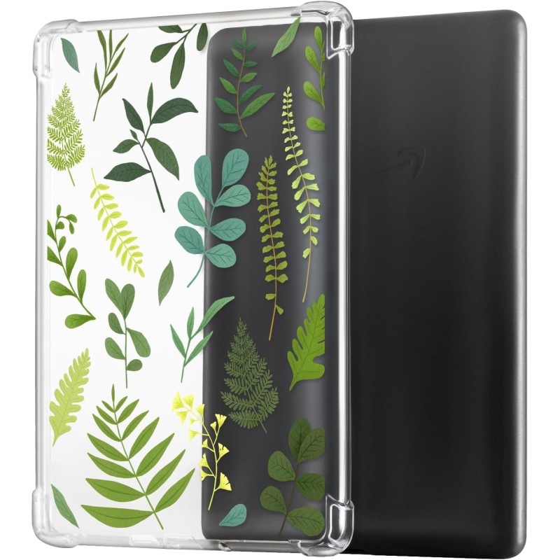 Cobak étui transparent pour kindle paperblanc 12ème génération (2024) et kindle colorsoft signature edition - housse souple et l