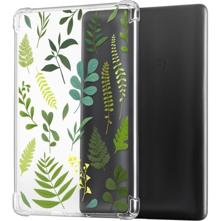 Cobak étui transparent pour kindle paperblanc 12ème génération (2024) et kindle colorsoft signature edition - housse souple et l