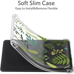 Cobak étui transparent pour kindle paperblanc 12ème génération (2024) et kindle colorsoft signature edition - housse souple et l