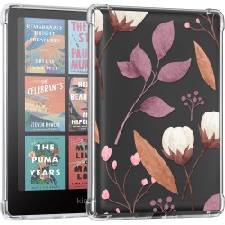 Cobak étui transparent pour kindle paperblanc 12ème génération (2024) et kindle colorsoft signature edition - housse souple et l