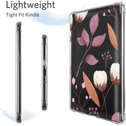Cobak étui transparent pour kindle paperblanc 12ème génération (2024) et kindle colorsoft signature edition - housse souple et l