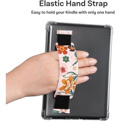 Cobak étui pour 7" kindle paperblanc 2024 (12e génération) et kindle colorsoft & hanvon avec dragonne, durable, lecture conforta
