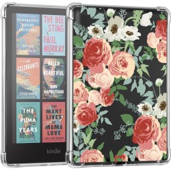 Cobak étui transparent pour kindle paperblanc 12ème génération (2024) et kindle colorsoft signature edition - housse souple et l