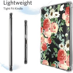 Cobak étui transparent pour kindle paperblanc 12ème génération (2024) et kindle colorsoft signature edition - housse souple et l