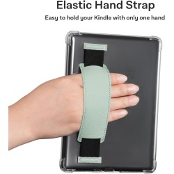 Cobak étui pour 7" kindle paperblanc 2024 (12e génération) et kindle colorsoft & hanvon avec dragonne, durable, lecture conforta