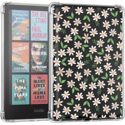 Cobak étui transparent pour kindle paperblanc 12ème génération (2024) et kindle colorsoft signature edition - housse souple et l