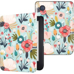 DMluna Étui Slimshell pour Kobo Clara Colour/ BW/ 2E, Tolino Shine Colour/Shine 5/4, Coque de Protection Magnétique avec Fonctio