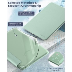 MoKo Coque pour 6" All-New Kindle (11ème Génération Modèle 2024/2022), Étui de Protection Ultra Clair en TPU Souple et Transpare