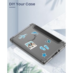 MoKo Coque pour 6" All-New Kindle (11ème Génération Modèle 2022), Étui de Protection Ultra Clair en TPU Souple et Transparent av