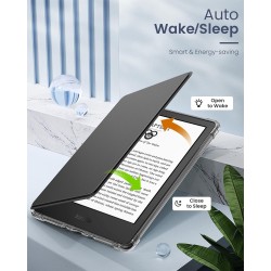 MoKo Coque pour 6" All-New Kindle (11ème Génération Modèle 2022), Étui de Protection Ultra Clair en TPU Souple et Transparent av