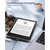 MoKo Coque pour 6" All-New Kindle (11ème Génération Modèle 2022), Étui de Protection Ultra Clair en TPU Souple et Transparent av