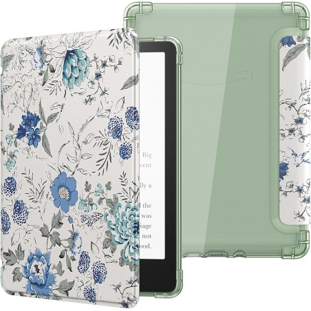 MoKo Coque pour 6" All-New Kindle (11ème Génération Modèle 2024/2022), Étui de Protection Ultra Clair en TPU Souple et Transpare