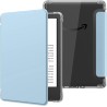 MoKo Coque pour Universel 6 Pouces Tablet et eBooks 2022, Étui de Protection Ultra Clair en TPU Souple et Transparent avec Auto 