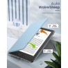 MoKo Coque pour Universel 6 Pouces Tablet et eBooks 2022, Étui de Protection Ultra Clair en TPU Souple et Transparent avec Auto 