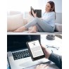 MoKo Coque pour Universel 6 Pouces Tablet et eBooks 2022, Étui de Protection Ultra Clair en TPU Souple et Transparent avec Auto 