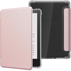 MoKo Coque pour Universel 6 Pouces Tablet et eBooks 2022, Étui de Protection Ultra Clair en TPU Souple et Transparent avec Auto 