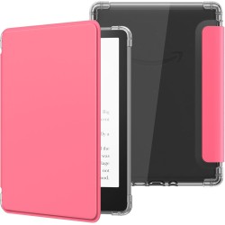 MoKo Coque pour Universel 6 Pouces Tablet et eBooks 2022, Étui de Protection Ultra Clair en TPU Souple et Transparent avec Auto 