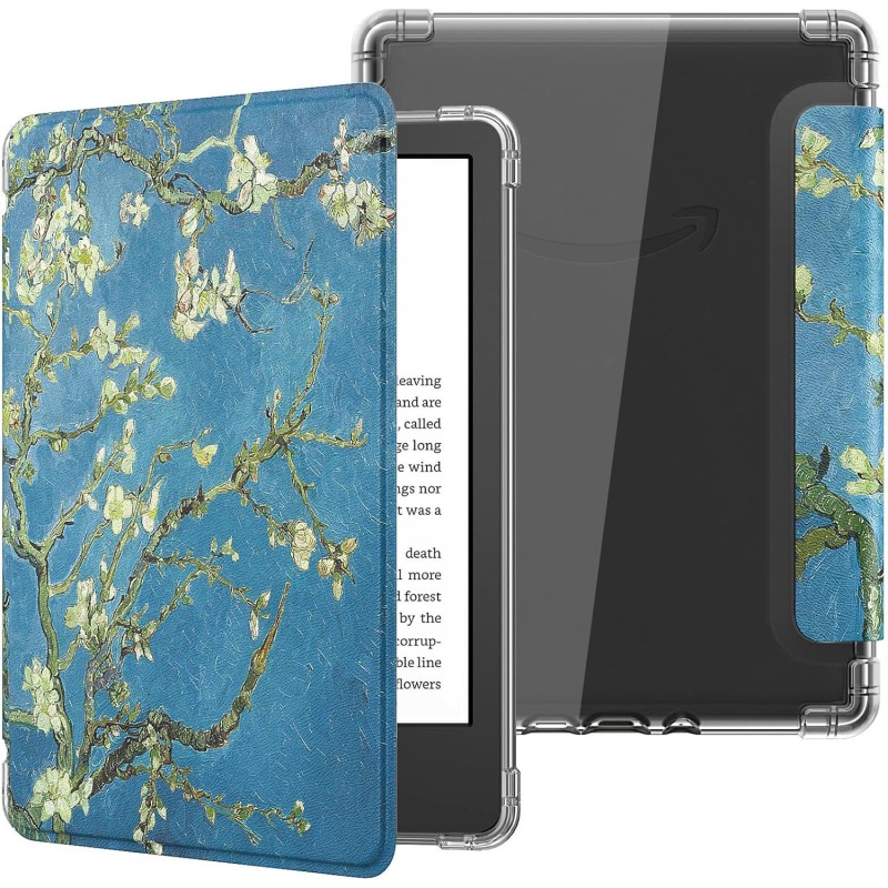 MoKo Coque pour 6" All-New Kindle (11ème Génération Modèle 2022), Étui de Protection Ultra Clair en TPU Souple et Transparent av