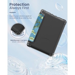 MoKo Coque pour 6" All-New Kindle (11ème Génération Modèle 2022), Étui de Protection Ultra Clair en TPU Souple et Transparent av