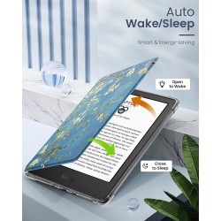 MoKo Coque pour 6" All-New Kindle (11ème Génération Modèle 2022), Étui de Protection Ultra Clair en TPU Souple et Transparent av