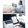 MoKo Coque pour 6" All-New Kindle (11ème Génération Modèle 2022), Étui de Protection Ultra Clair en TPU Souple et Transparent av