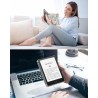 MoKo Coque pour 6" All-New Kindle (11ème Génération Modèle 2022), Étui de Protection Ultra Clair en TPU Souple et Transparent av