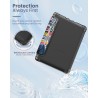 MoKo Coque pour Universel 6 Pouces Tablet et eBooks 2022, Étui de Protection Ultra Clair en TPU Souple et Transparent avec Auto 